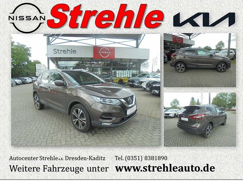 Nissan Qashqai N-Way 1.3 DIG-T Panoramadach, Kamera, aus 1. Hand